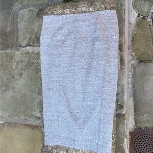 Elizabeth and James Gray Pencil Skirt